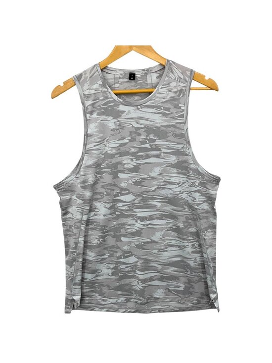 lululemon athletica Other - Lululemon Metal Vent Breathe Tank Mens Medium Gray Camo Sleeveless
